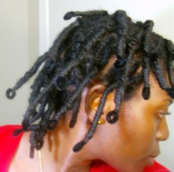 kinky twists application